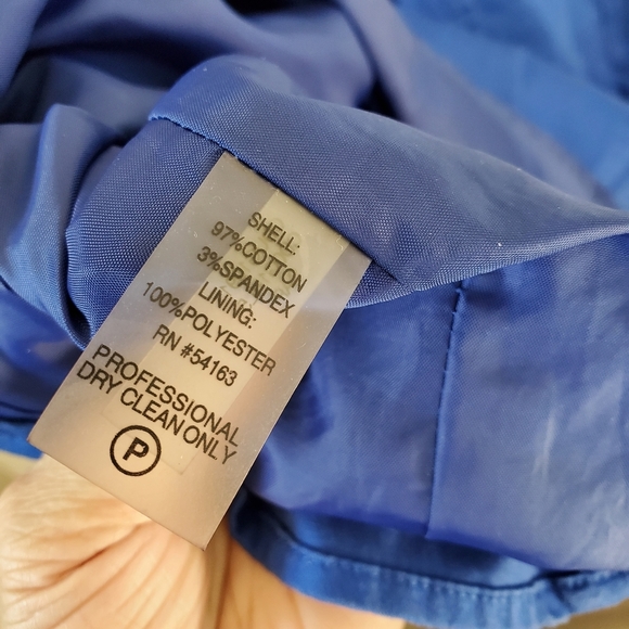 Calvin Klein Vibrant Blue Midi Dress - Picture 8 of 11